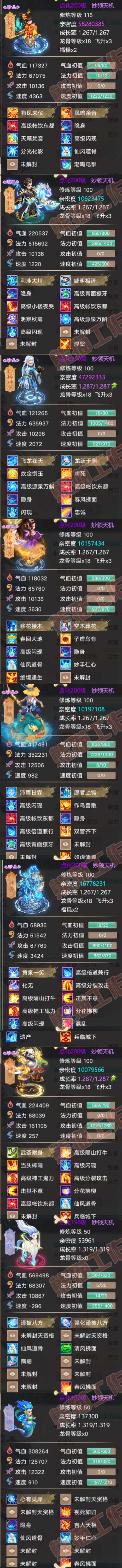 S1984大话西游账号详情图5