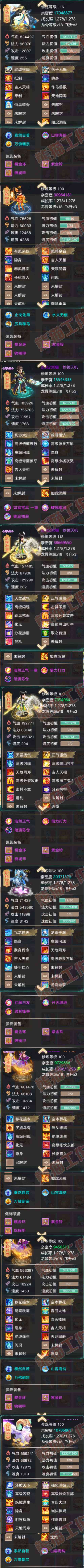 93366大话西游账号详情图7 93366大话西游账号详情图7