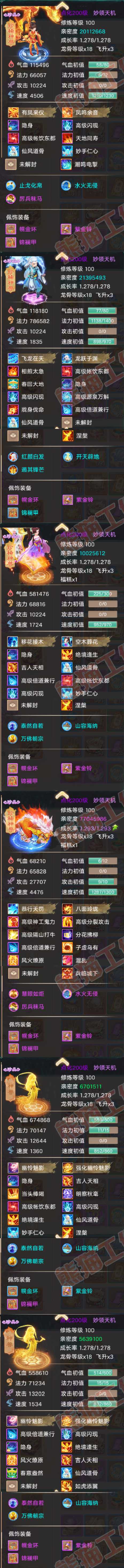 93369大话西游账号详情图6 93369大话西游账号详情图6