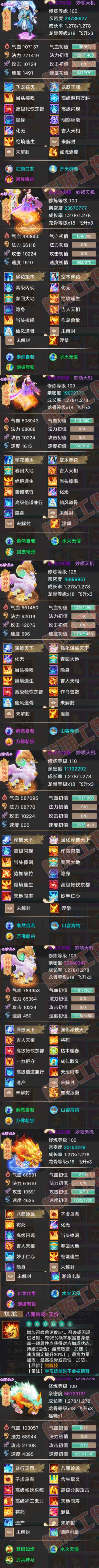 16451大话西游账号详情图7 16451大话西游账号详情图7