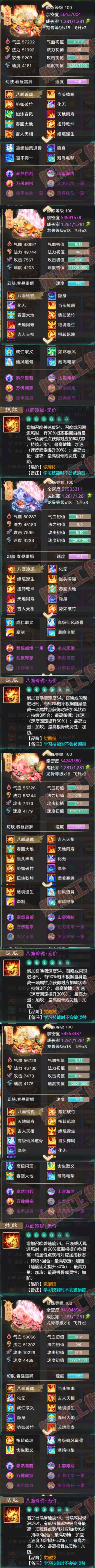 16454大话西游账号详情图13 16454大话西游账号详情图13