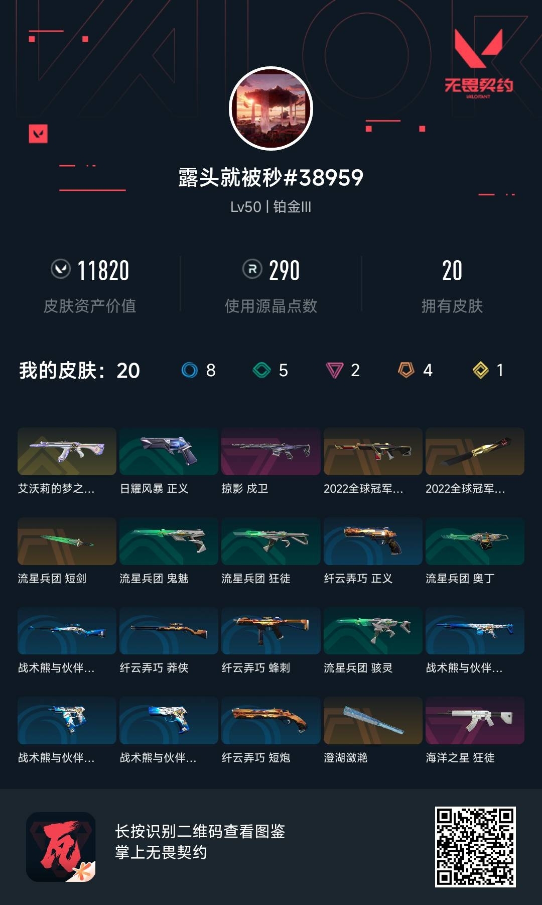 WWQ37997无畏契约账号详情图6