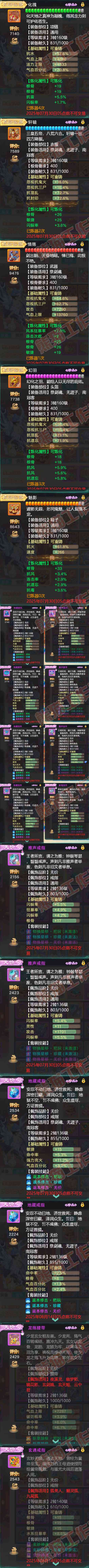 34968大话西游账号详情图4