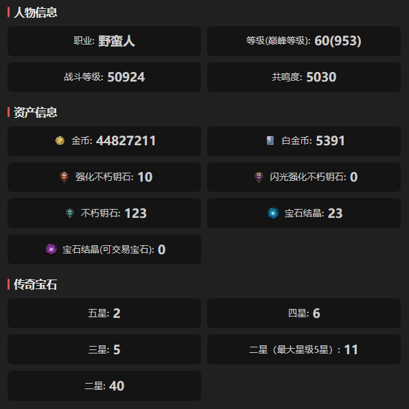 AH22770暗黑不朽账号详情图1 AH22770暗黑不朽账号详情图1