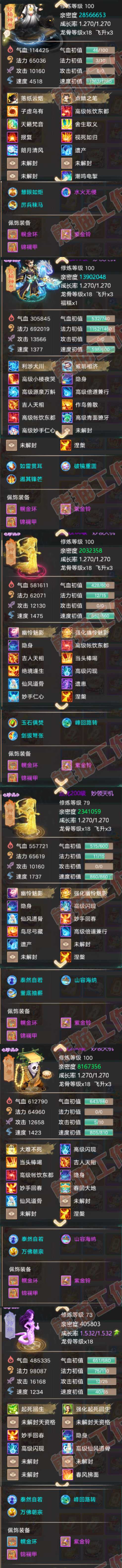 F6935大话西游账号详情图6 F6935大话西游账号详情图6