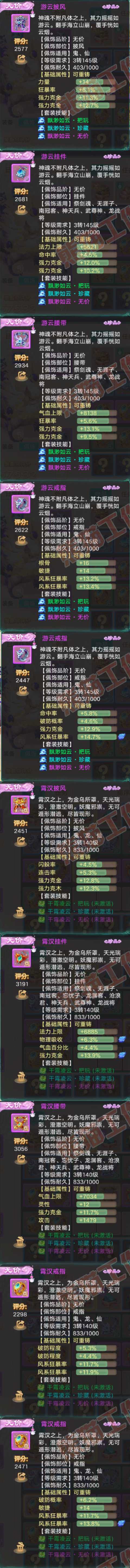 65998大话西游账号详情图5
