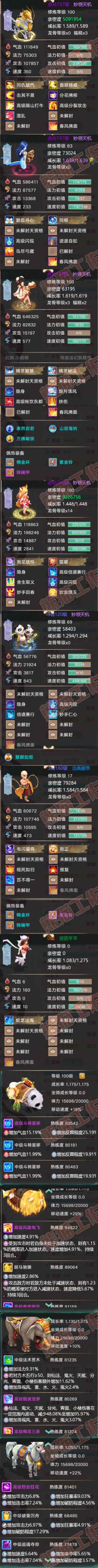93307大话西游账号详情图5