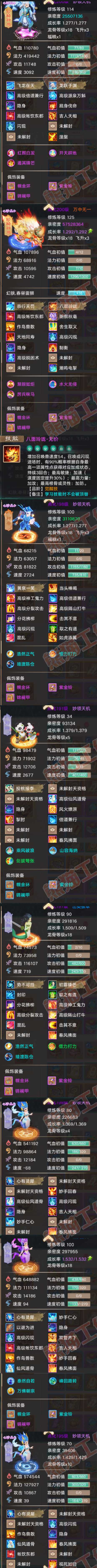 93380大话西游账号详情图6 93380大话西游账号详情图6