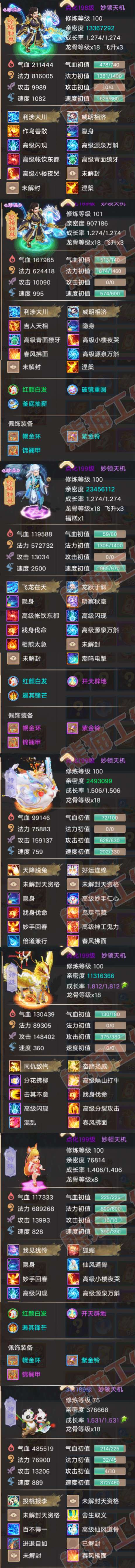93382大话西游账号详情图5 93382大话西游账号详情图5