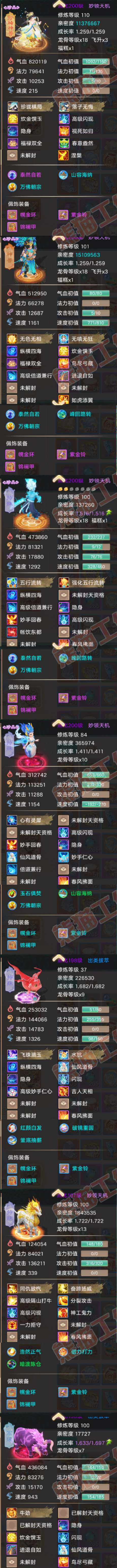 76993大话西游账号详情图5 76993大话西游账号详情图5