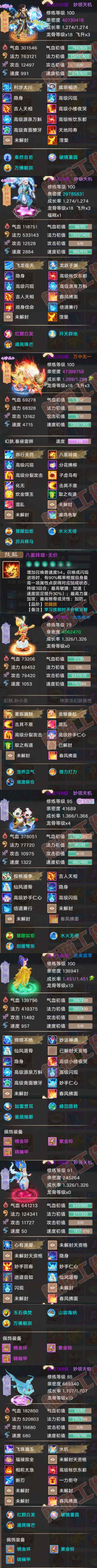 93379大话西游账号详情图5