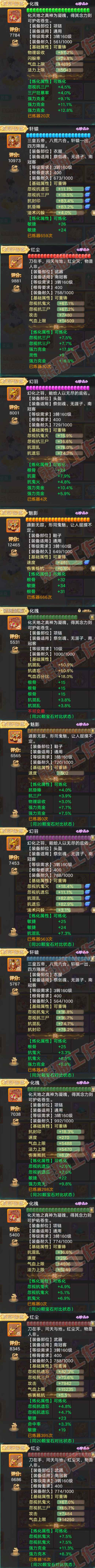 16463大话西游账号详情图4