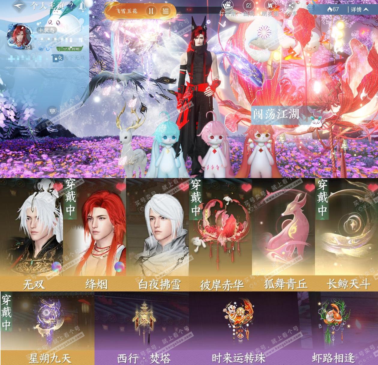 NSH317879逆水寒手游账号详情图2