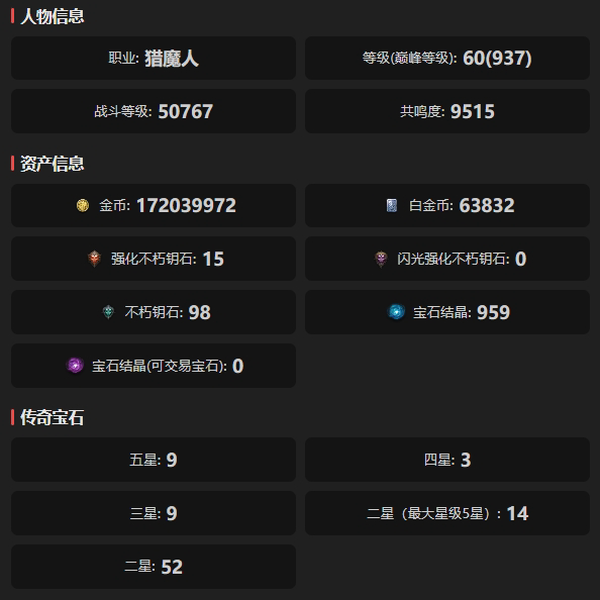 暗黑不朽账号官服阿兹莫丹编号22744   共鸣9515   猎魔人