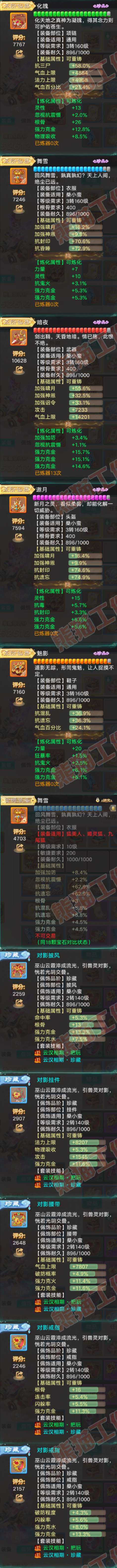 F6769大话西游账号详情图4 F6769大话西游账号详情图4