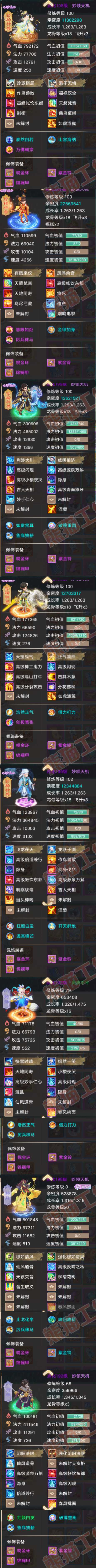 F6950大话西游账号详情图5 F6950大话西游账号详情图5