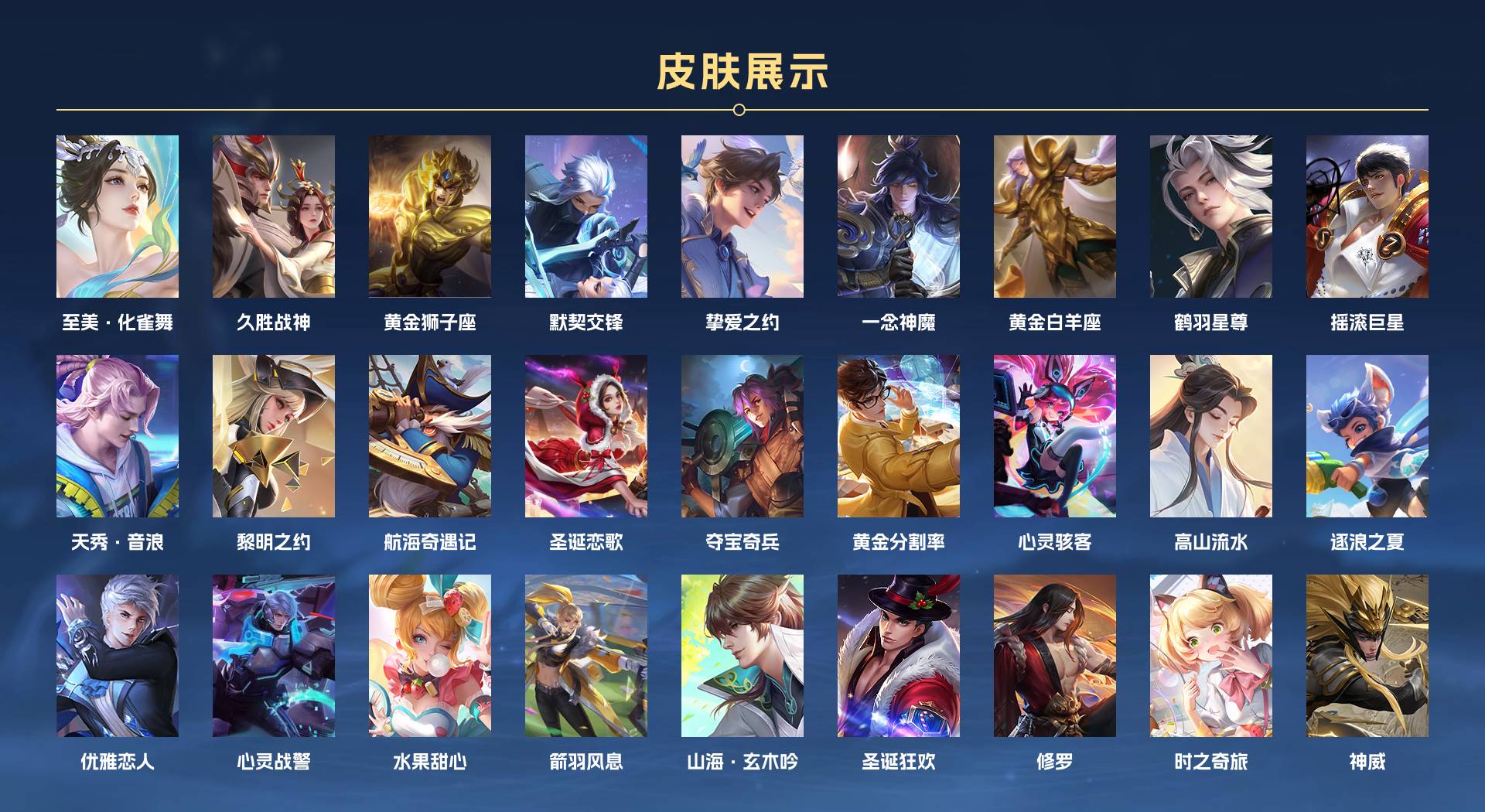 WZ3200203王者荣耀账号详情图3 WZ3200203王者荣耀账号详情图3
