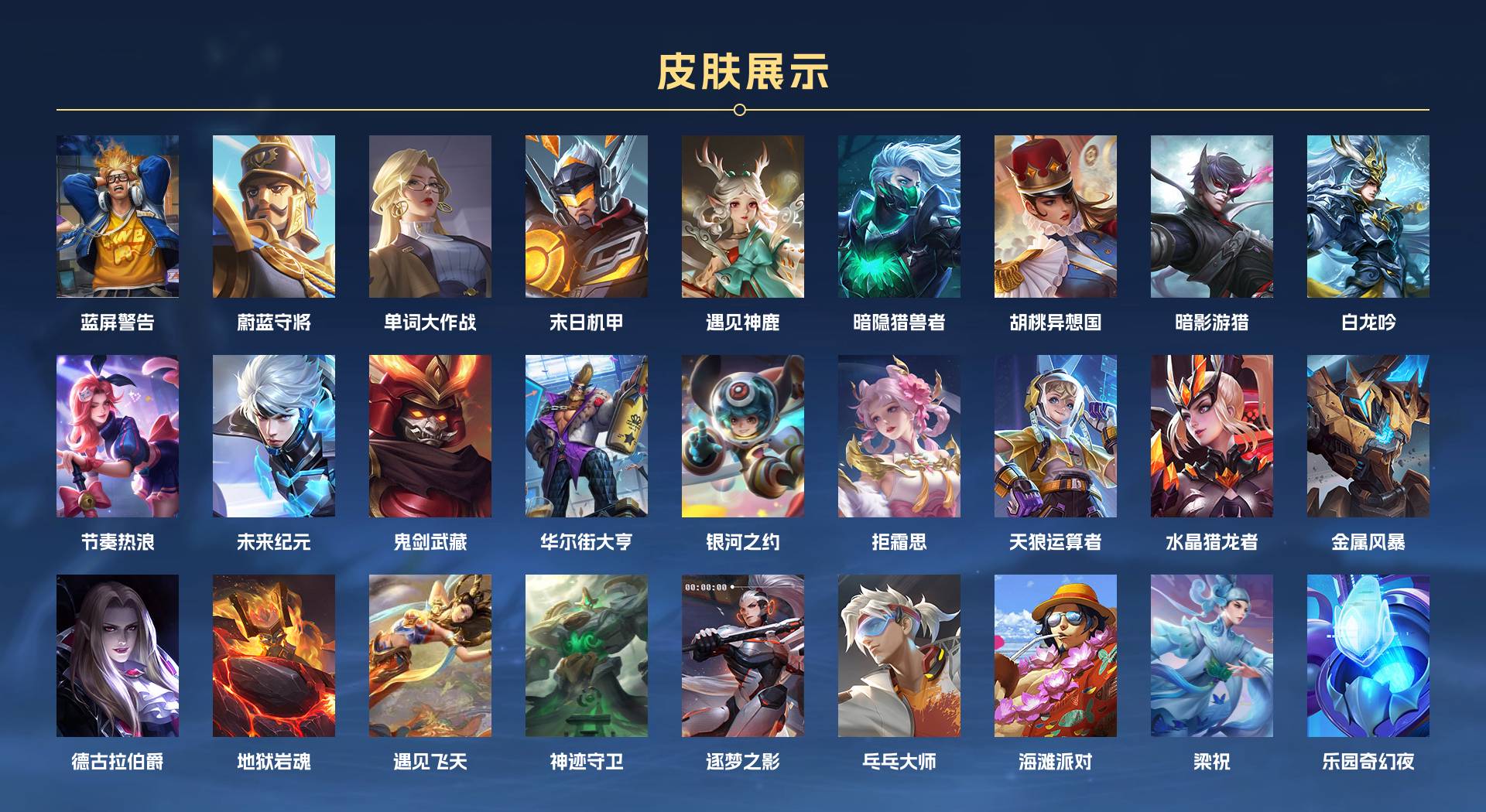 WZ3200204王者荣耀账号详情图3 WZ3200204王者荣耀账号详情图3