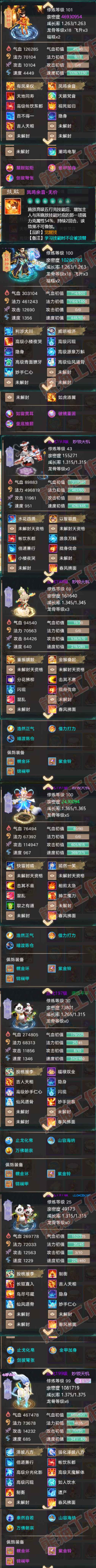 93387大话西游账号详情图5 93387大话西游账号详情图5