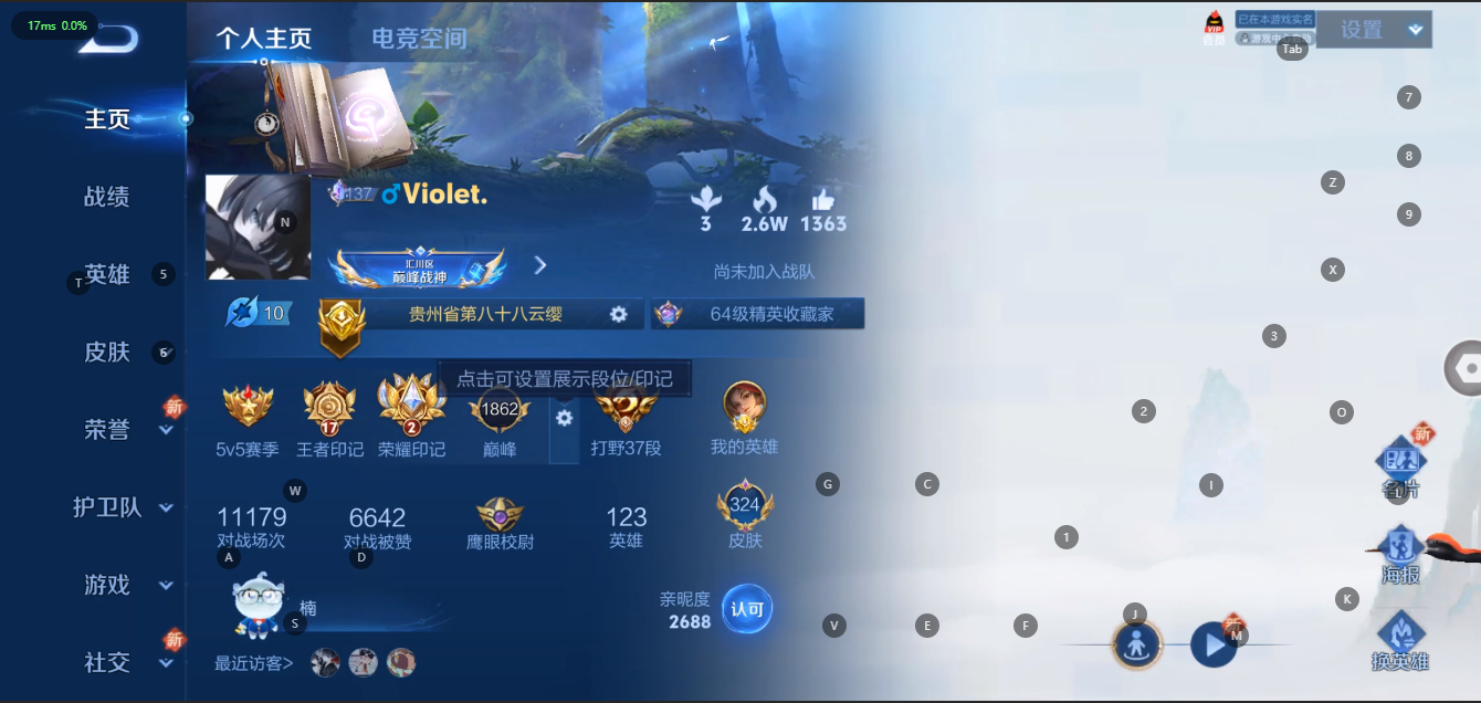 WZ3200221王者荣耀账号详情图11