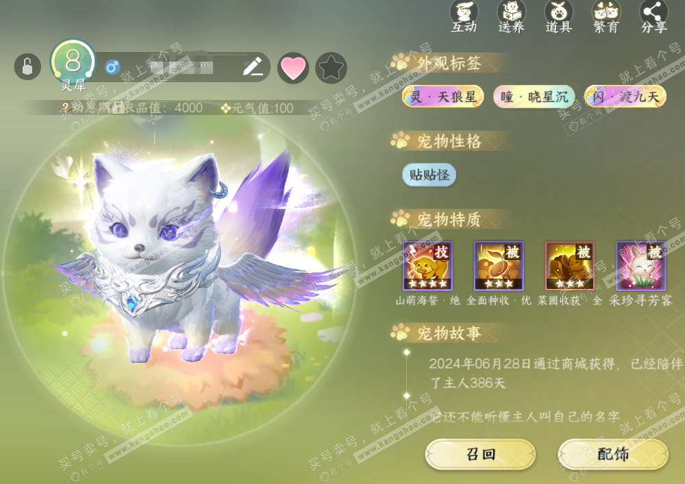 NSH317984逆水寒手游账号详情图21
