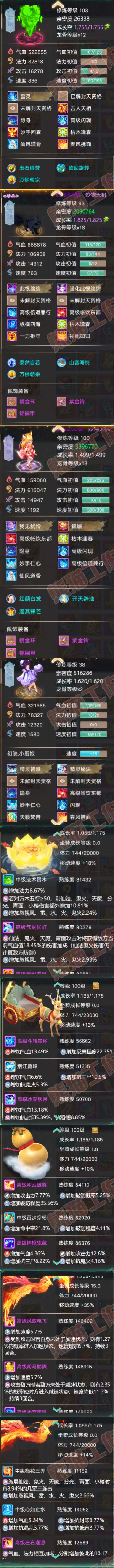 93397大话西游账号详情图6 93397大话西游账号详情图6
