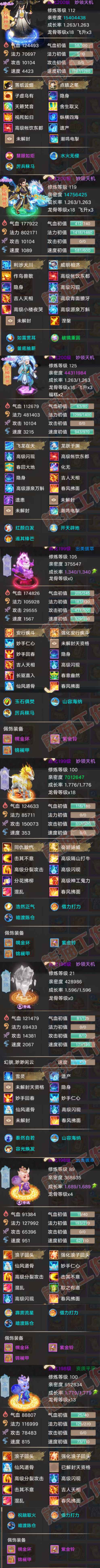26008大话西游账号详情图6