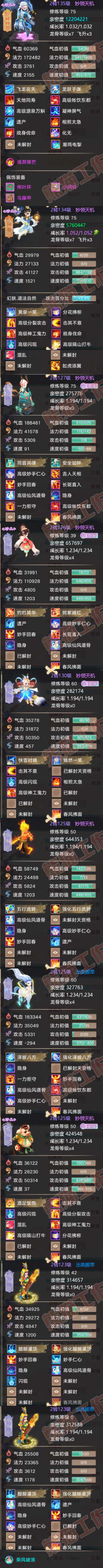 16478大话西游账号详情图5 16478大话西游账号详情图5