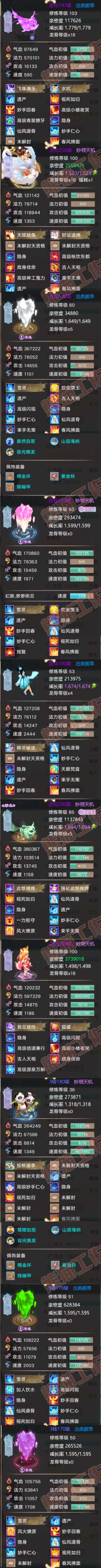 26239大话西游账号详情图7 26239大话西游账号详情图7