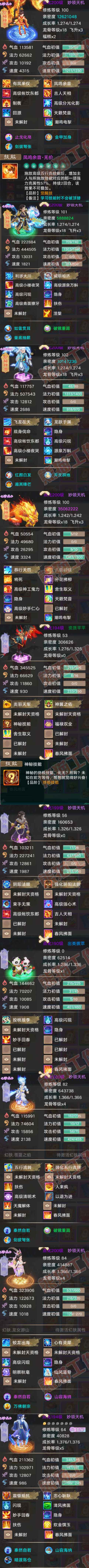 16485大话西游账号详情图6 16485大话西游账号详情图6