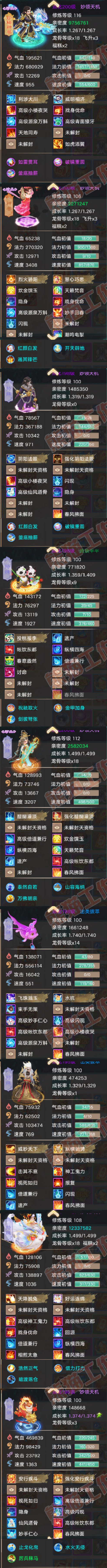 F6983大话西游账号详情图6 F6983大话西游账号详情图6