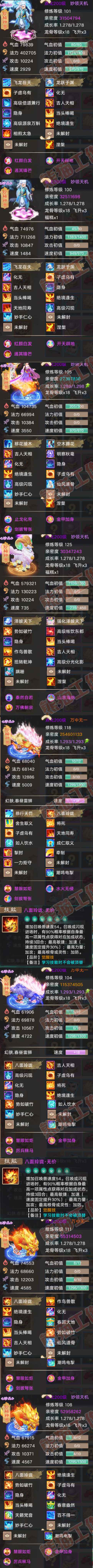16497大话西游账号详情图7 16497大话西游账号详情图7