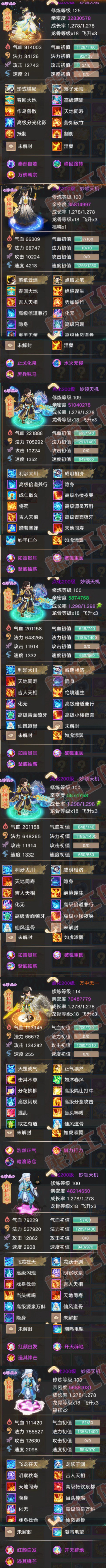 16498大话西游账号详情图6