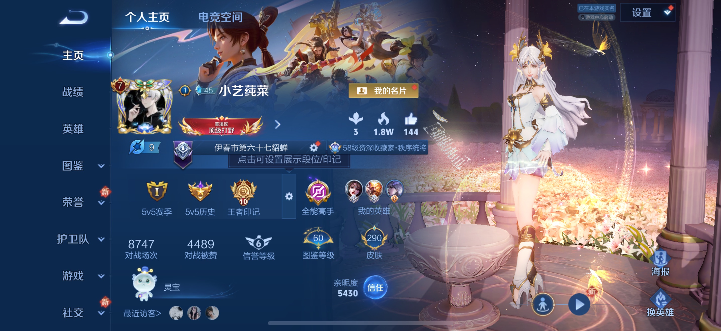 WZ3211760王者荣耀账号详情图11 WZ3211760王者荣耀账号详情图11