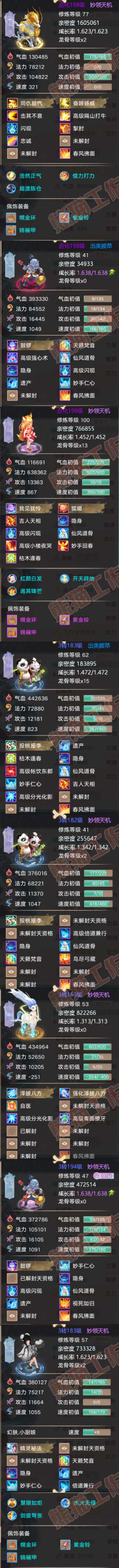 F6989大话西游账号详情图6 F6989大话西游账号详情图6