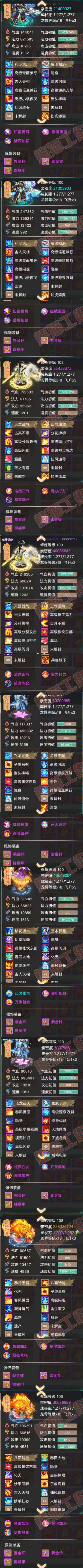 F6990大话西游账号详情图6