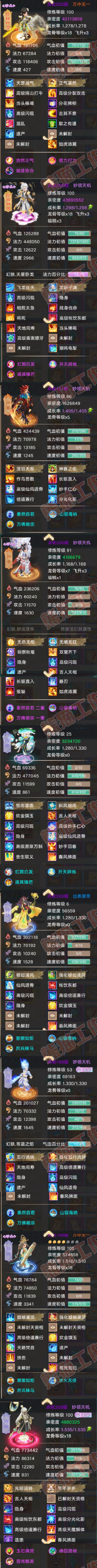 83234大话西游账号详情图5 83234大话西游账号详情图5
