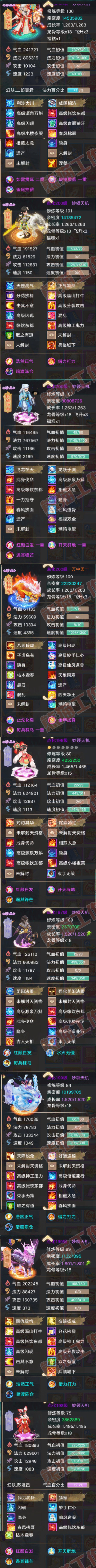 93422大话西游账号详情图6 93422大话西游账号详情图6