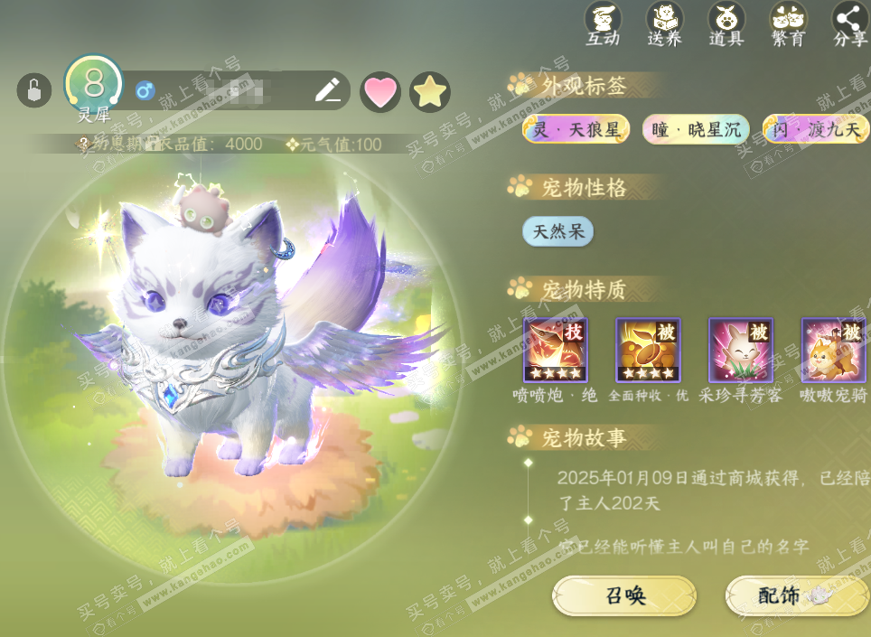 NSH319048逆水寒手游账号详情图17