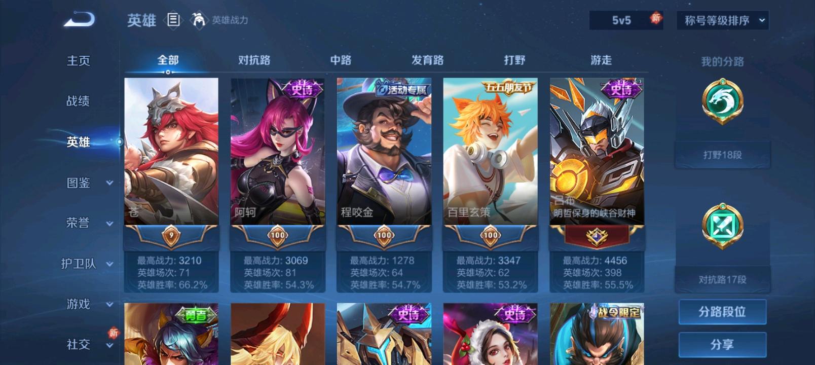 WZ3214060王者荣耀账号详情图2