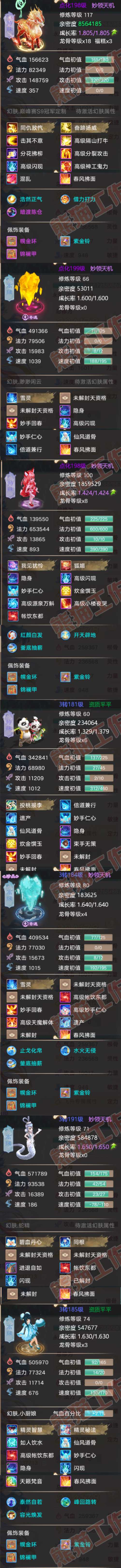 16507大话西游账号详情图6 16507大话西游账号详情图6