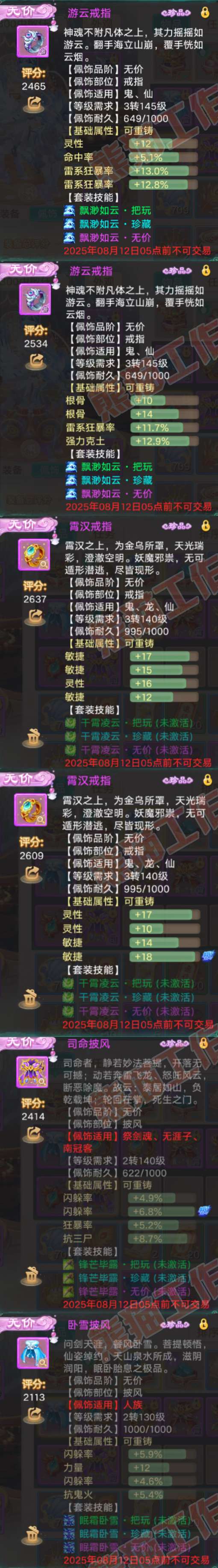 76719大话西游账号详情图5