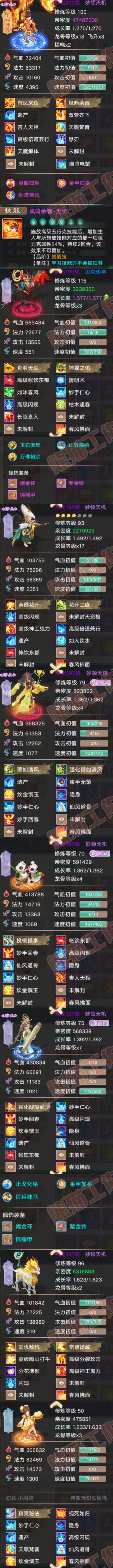 93424大话西游账号详情图5 93424大话西游账号详情图5