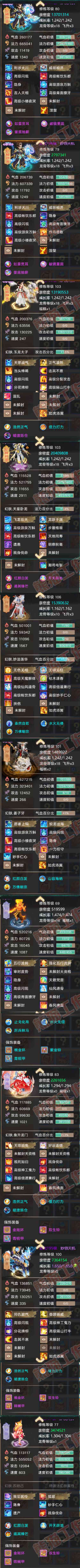 76725大话西游账号详情图6 76725大话西游账号详情图6