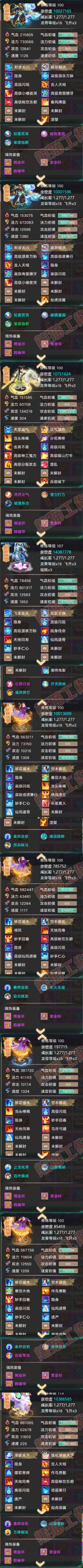 35023大话西游账号详情图5