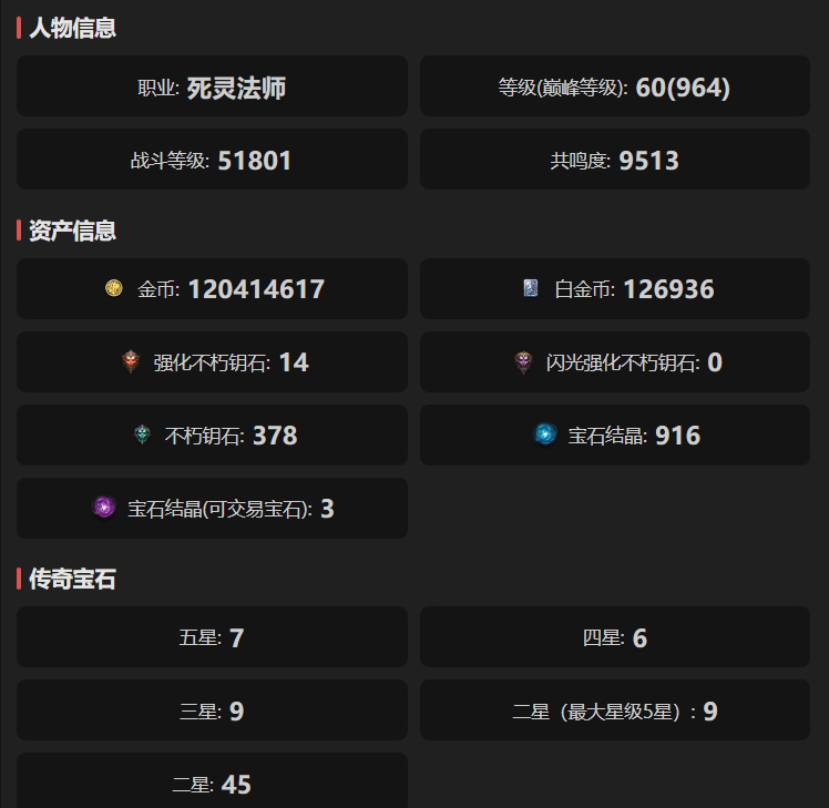 AH22791暗黑不朽账号详情图4 AH22791暗黑不朽账号详情图4