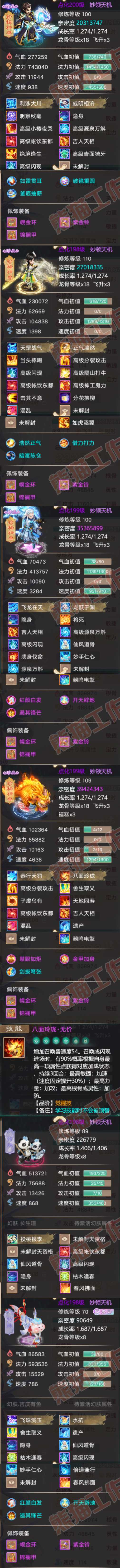 76723大话西游账号详情图5 76723大话西游账号详情图5