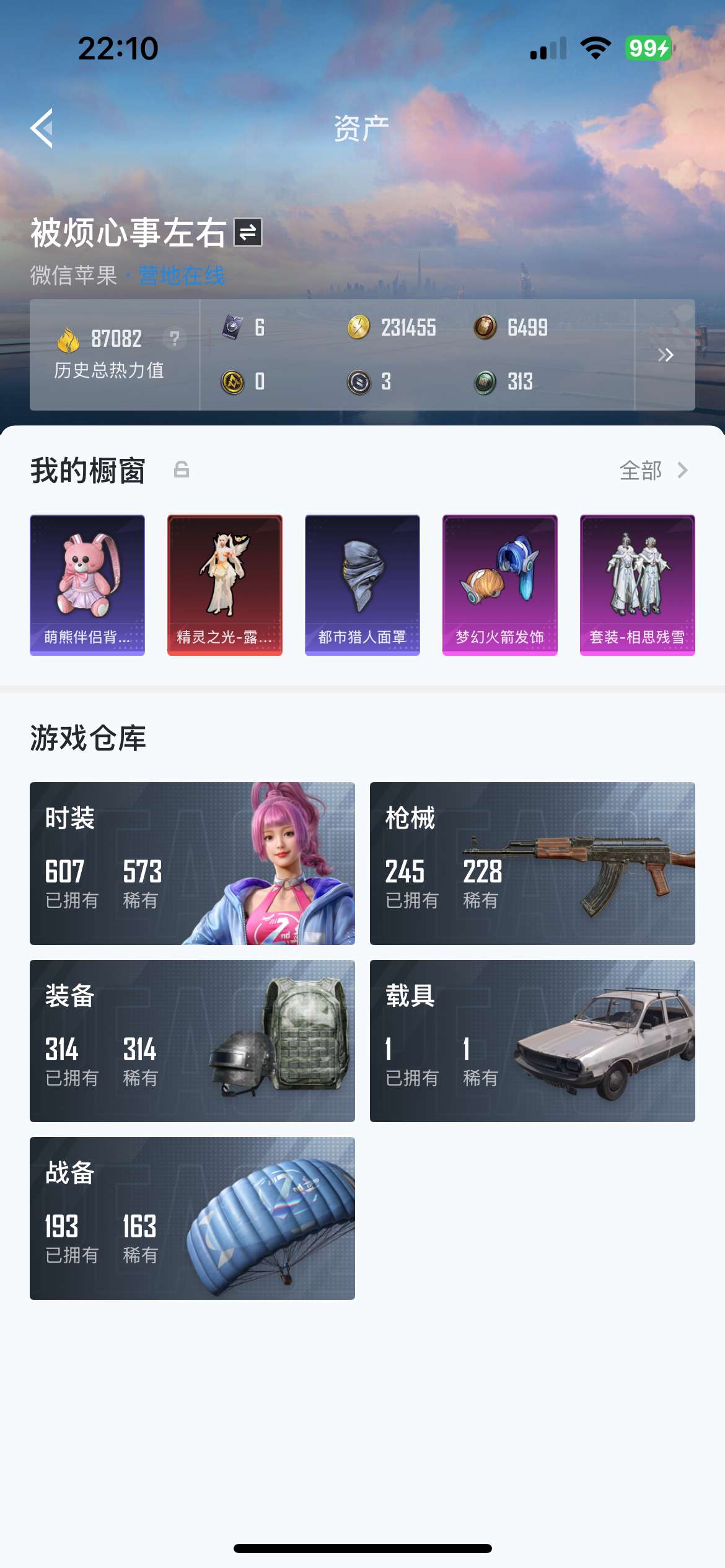 HP3297207和平精英账号详情图10 HP3297207和平精英账号详情图10