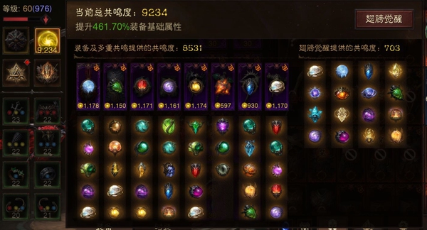 暗黑不朽账号官服安达莉尔编号22795    共鸣9234    野蛮人