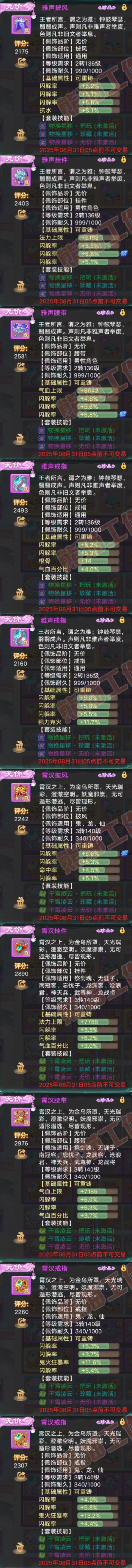 F6999大话西游账号详情图5